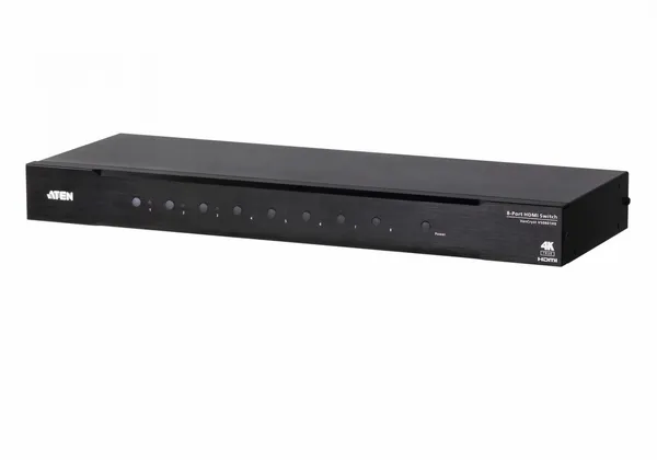 Switch HDMI True 4K de 8 puertos - HDMI - Metal - Negro VS0801HB-AT-G