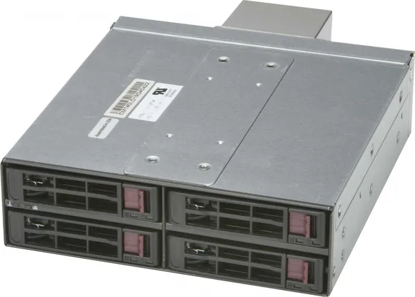 Supermicro CSE-M14TQC panel bahía disco duro Negro CSE-M14TQC