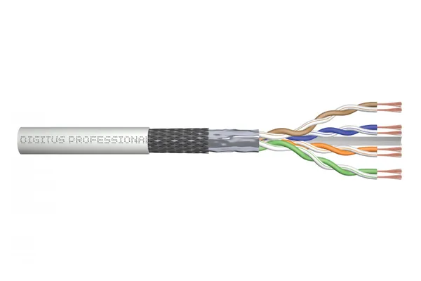 Digitus DK-1633-P-1 cable de red Gris 100 m Cat6 SF/UTP DK-1633-P-1