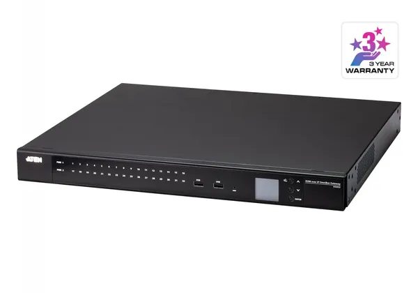 ATEN KG0032-AX-G interruptor KVM Montaje en rack Negro KG0032-AX-G