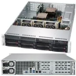 Supermicro CSE-825TQC-R802WB Black 2U SC825TQC SAS3 CSE-825TQC-R802WB