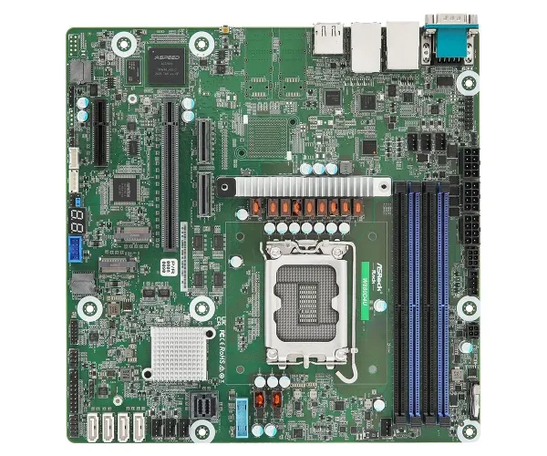 ASRock W880D4U, 1xSKT LGA 1851, Intel Core Ultra, W880, SATA W880D4U