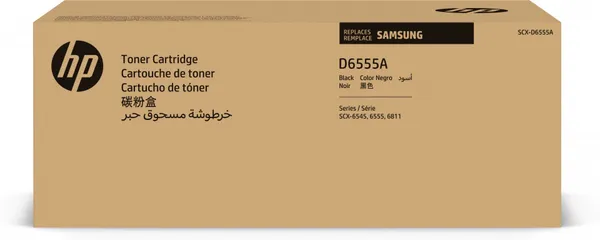 HP Cartucho de tóner negro SCX-D6555A - 25000 páginas - Negro SV208A