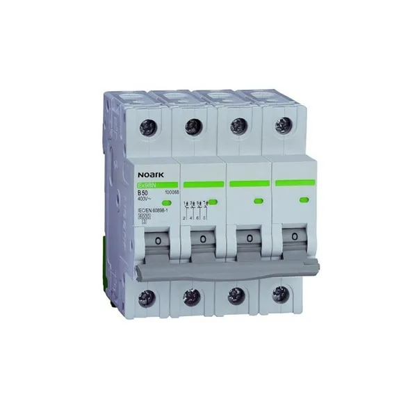 Interruptor automático de 6 kA, característica B, 25 A, 4 100085