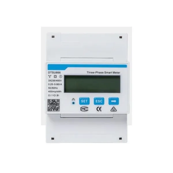 Contador de energía Sungrow DTSU666 5(80A) (BB002821) DTSU666_SUNGROW