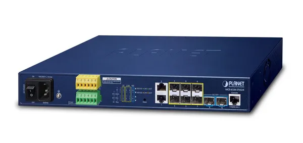 PLANET L3 2-Port 100/1000T + 2-Port MGS-6320-2T6S2X