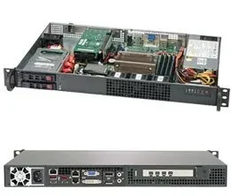 Supermicro SuperServer 1019C-HTN2 LGA 1151 (Zócalo H4) CSE-510FT-203B