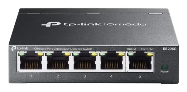 TP-Link Omada ES205G switch Gestionado Gigabit Ethernet ES205G