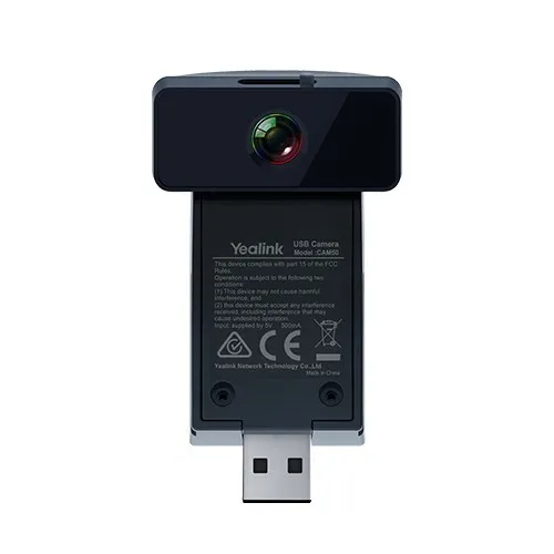 Yealink CAM50 cámara de videoconferencia 2 MP Negro 1280 x 720 CAM50