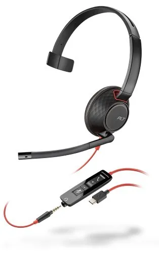 POLY Blackwire 5210 Auriculares Alámbrico Diadema 207587-03