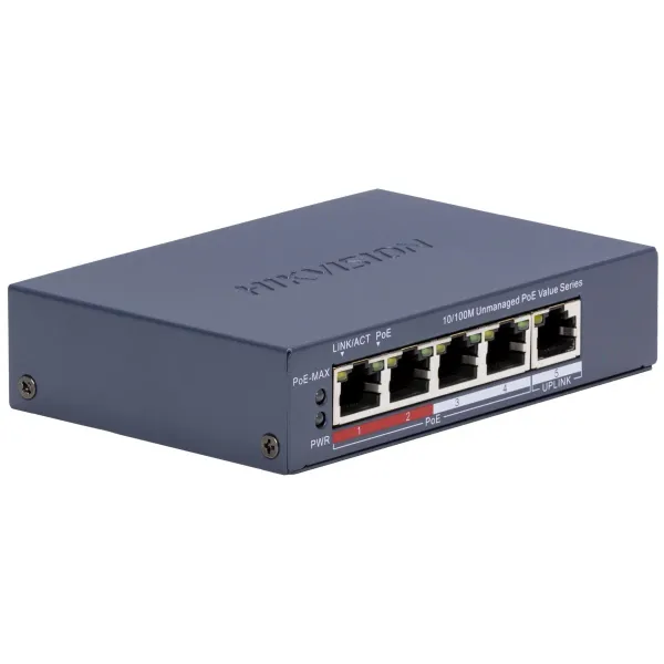 Interruptor Hikvision DS-3E0105P-E/M(C) DS-3E0105P-E/M(C)