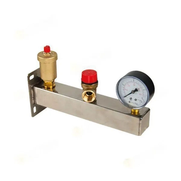 Grupo de seguridad CO 3 bar acero inoxidable OT030302
