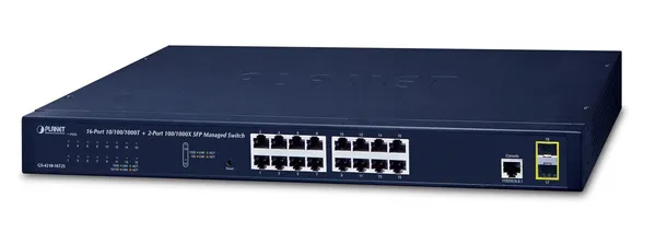 PLANET GS-4210-16T2S switch Gestionado L2/L4 Gigabit GS-4210-16T2S