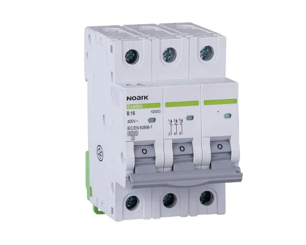 Noark 100049 Interruptor de sobrecorriente, 6 kA, carácter B 100049