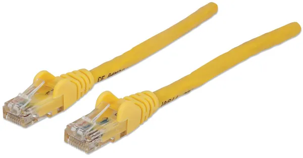 Intellinet Cat6 UTP, 5m cable de red Amarillo U/UTP (UTP) 343725