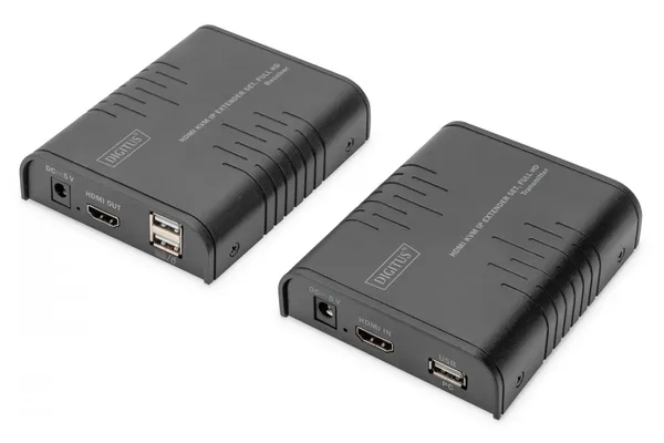 Digitus DS-55529 extensor KVM Transmisor y receptor DS-55529