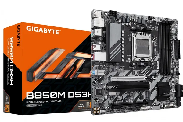 GIGABYTE B850M DS3H placa base AMD B850 Zócalo AM5 micro B850M DS3H