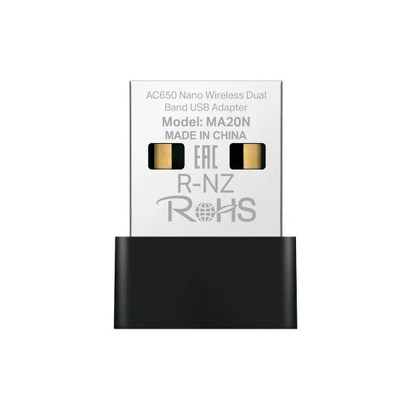 TP-Link MA30N Mercusys AC1300 Nano Wireless Dual Band USB MA30N