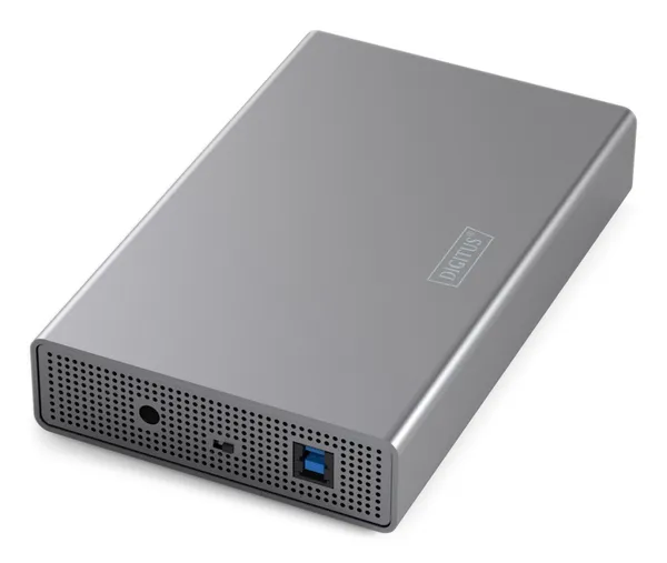 Caja USB 3.0 para SSD/HDD SATA III de 3.5" máx. 16 TB con DA-71106-1