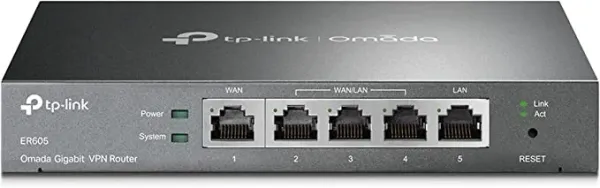 Router VPN Multi-WAN Gigabit SafeStream TP-Link TL-ER605 TL-ER605