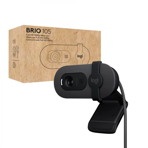 Logitech Brio 105 cámara web 2 MP 1920 x 1080 Pixeles USB 960-001592