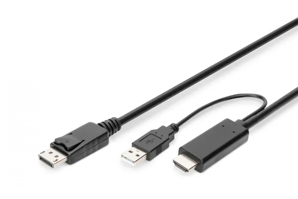 Digitus AK-330111-020-S adaptador de cable de vídeo 2 AK-330111-020-S