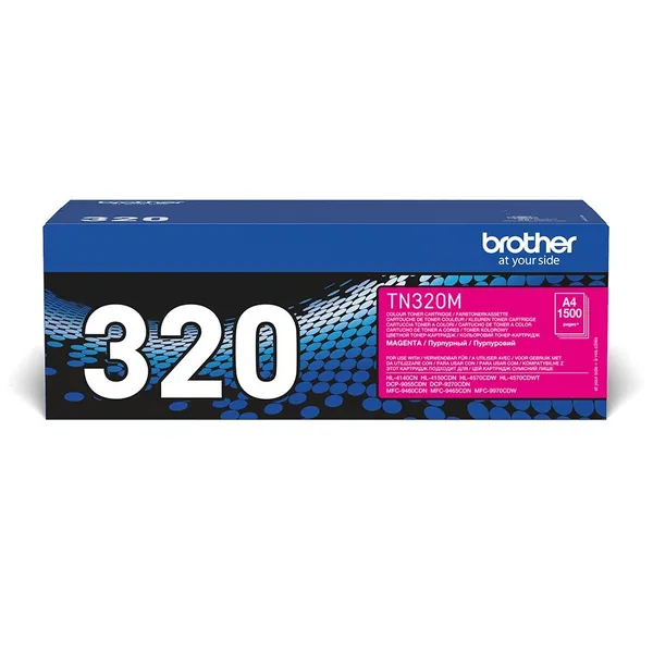 Brother TN-320M cartucho de tóner 1 pieza(s) Original Magenta TN320M