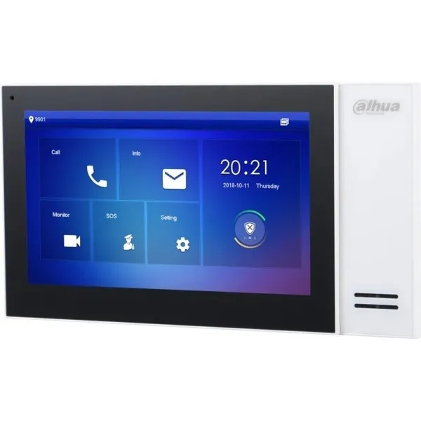 Dahua VTH2421FW-P Monitor IP táctil de 7", 1024x600, PoE VTH2421FW-P
