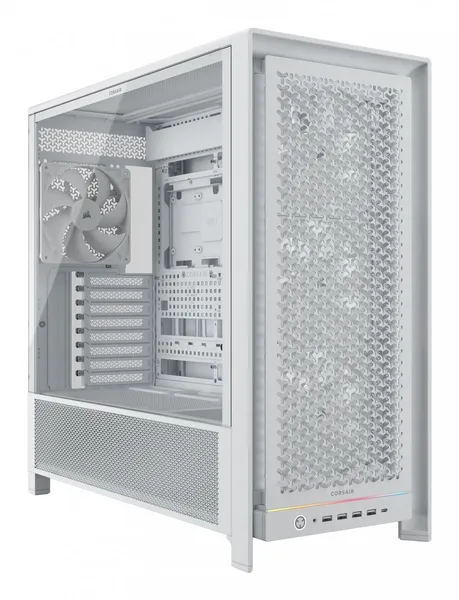 Corsair FRAME 5000D RS Torre Midi Blanca CC-9011308-WW