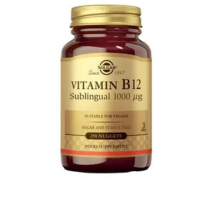 VITAMINA B12 1000 mcg. CIANOCOBALAMINA cápsulas mastic 250 u
