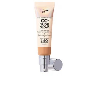 CC+ NUDE GLOW lightweight foundation + glow serum SPF40 #neutral tan