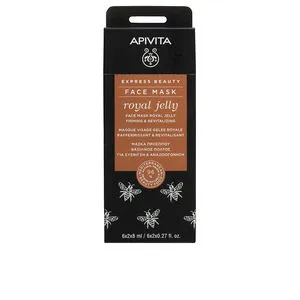 Express Beauty Mascarilla facial reafirmante y revitalizante con jalea real 2 x 8 ml