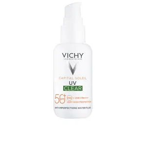 CAPITAL SOLEIL UV CLEAR fluido fotoprotector pieles grasas o con tendencia acneica SPF50+ 40 ml