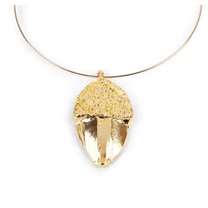 BELLOTA collar rigido #oro brillo