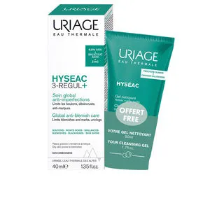 HYSEAC 3 REGUL+. GRANOS, PUNTOS NEGROS + GEL LIMPIADOR ESTUCHE 2 pz