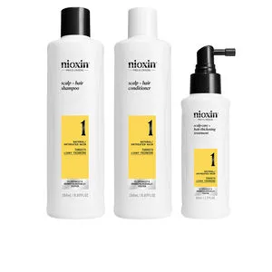 SISTEMA 1 – Kit - Tratamiento para Cabello Natural con Debilitamiento Leve 3 u