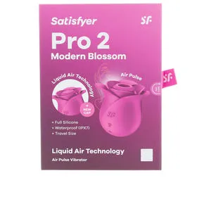 SATISFYER PRO 2 estimulador de ondas rosa moderna 1 u