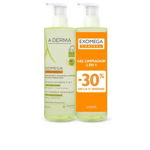 EXOMEGA CONTROL gel emoliente 2en1 pack 2 x 500 ml