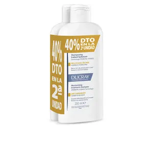 KELUAL SQUANORM champú para caspa seca pack 2 x 400 ml