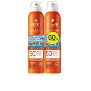 SUN SYSTEM SPF50+ BABY spray transparente pack 2 x 200 ml