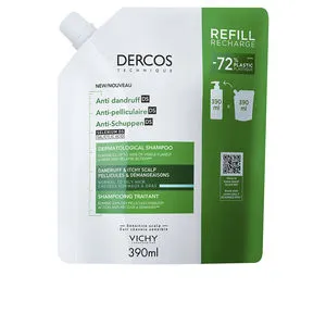 DERCOS anticaspa cabellos grasos recarga 390 ml