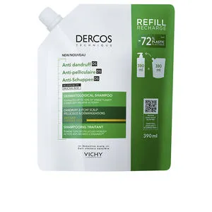 DERCOS anticaspa cabellos secos recarga 390 ml