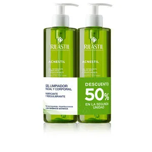 ACNESTIL gel limpiador purificante pack 2 x 400 ml