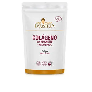 COLÁGENO CON MAGNESIO + VITAMINA C en polvo #fresa