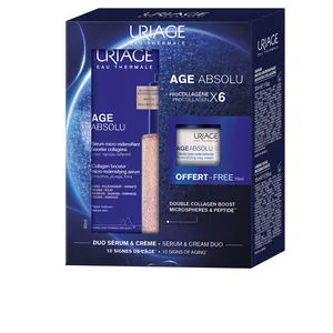 AGE ABSOLU SÉRUM MICRO-REDENSIFICANTE + CREMA ROSA ESTUCHE 2 pz