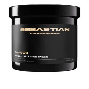 DARK OIL mascarilla nutritiva y ligera profesional para un cabello sedoso y brillante 500 ml