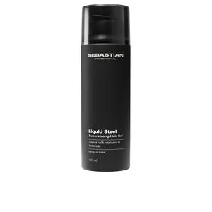 LIQUID STEEL gel extrafuerte para el cabello fijación extrafuerte y duradera 140 ml