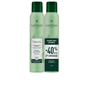 NATURIA champú en seco pack 2 x 200 ml