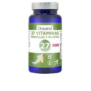 27 VITAMINAS + MINERALES Y PLANTAS ANTIOX comprimidos 90 u