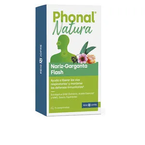 PHONAL NATURA nariz-garganta flash comprimidos 15 u